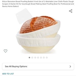 Banneton Proofing Baskets